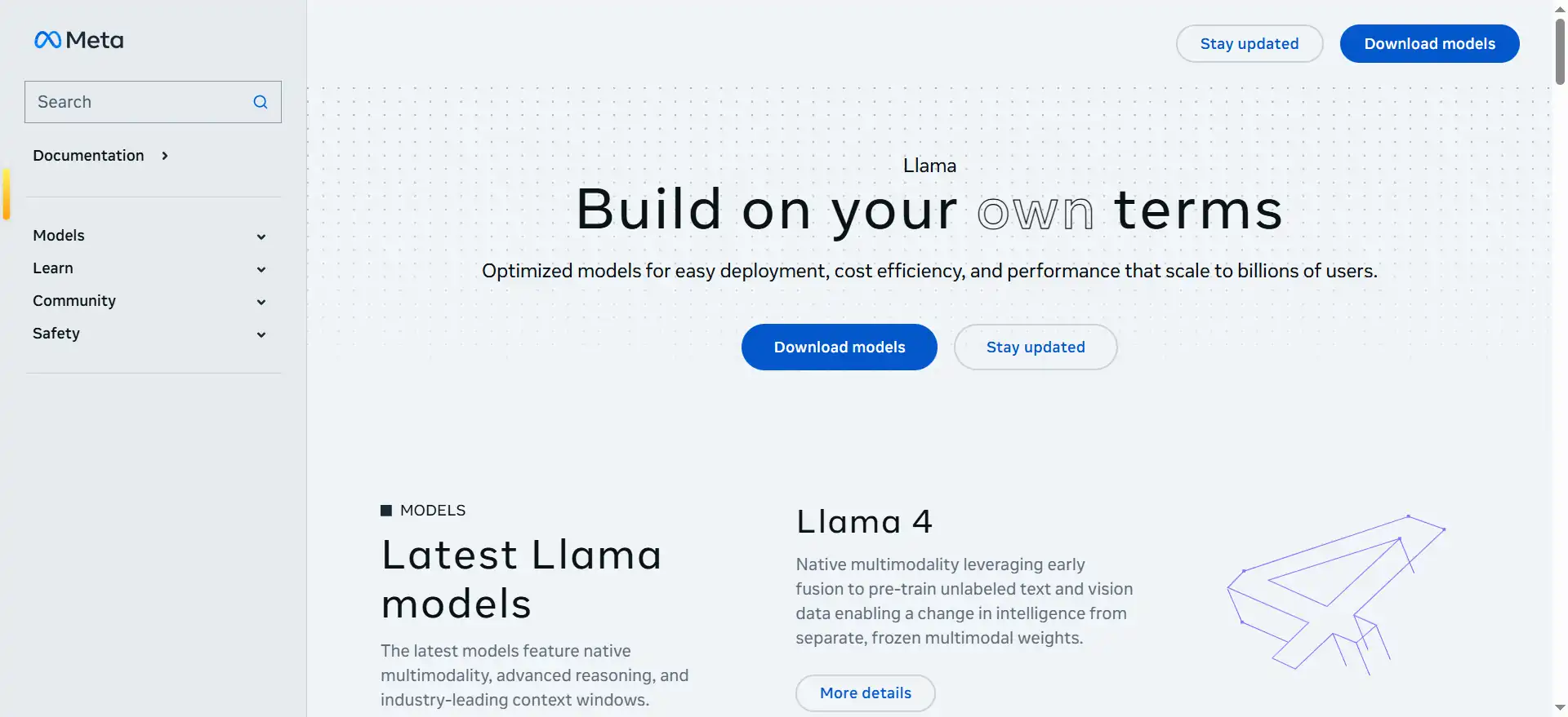 LLaMA—Meta's open-source AI model revolution, with performance comparable to GPT-4 and completely free for commercial use.