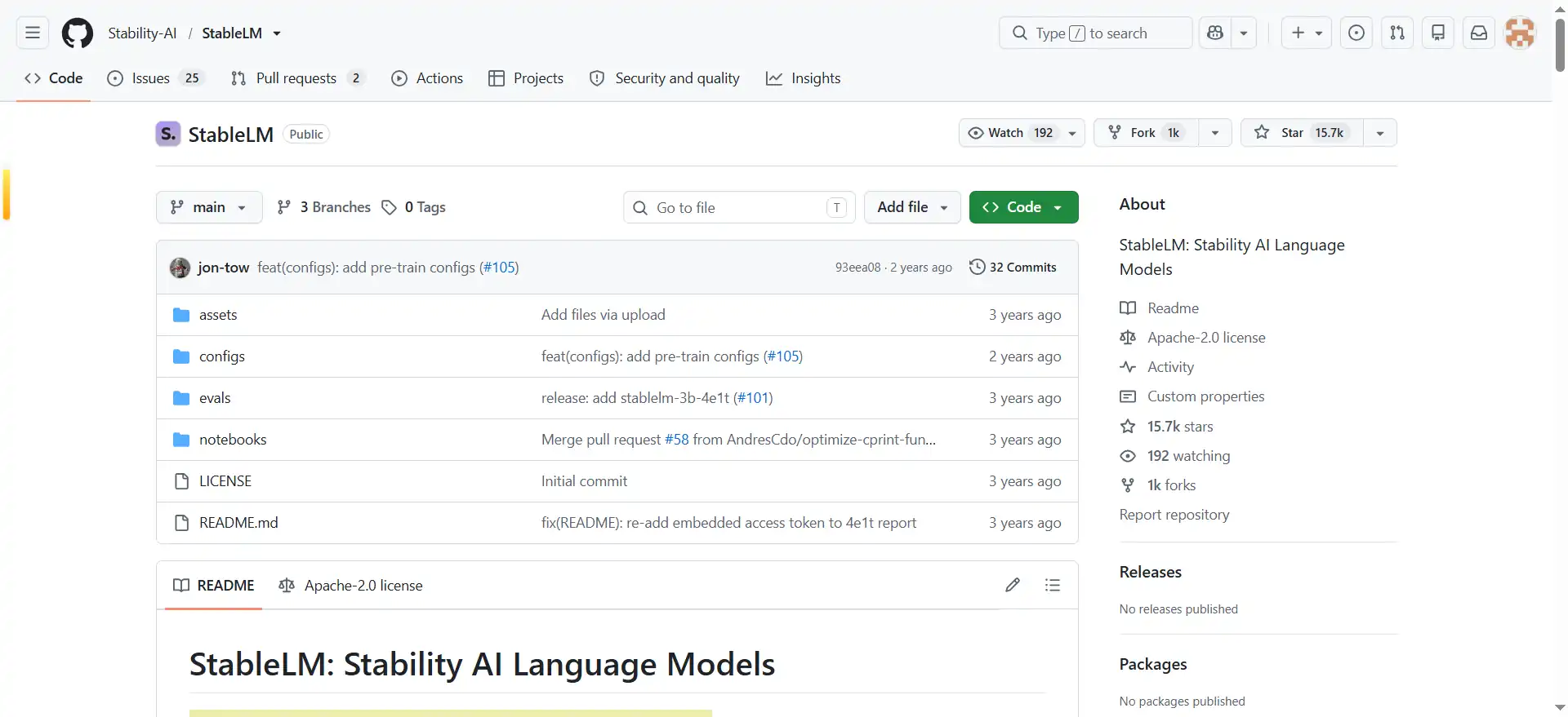StableLM—an open-source AI model from the same family as Stable Diffusion, capable of running with only 3B parameters and commercially viable.