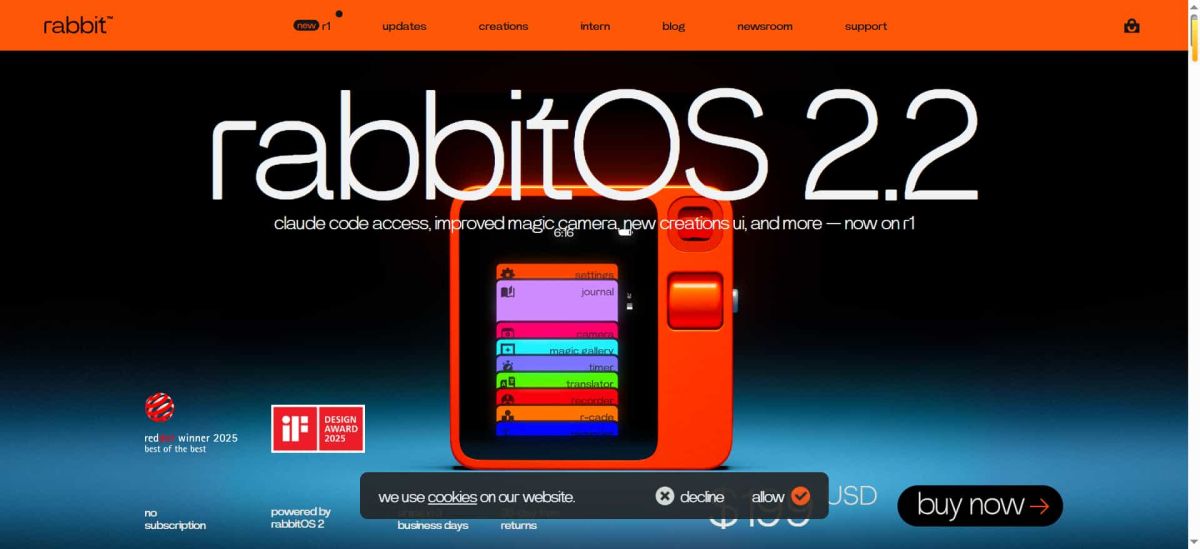 Rabbit R1——挑战“App终结者”的AI硬件，从被群嘲到口碑逆袭的橙色小方盒