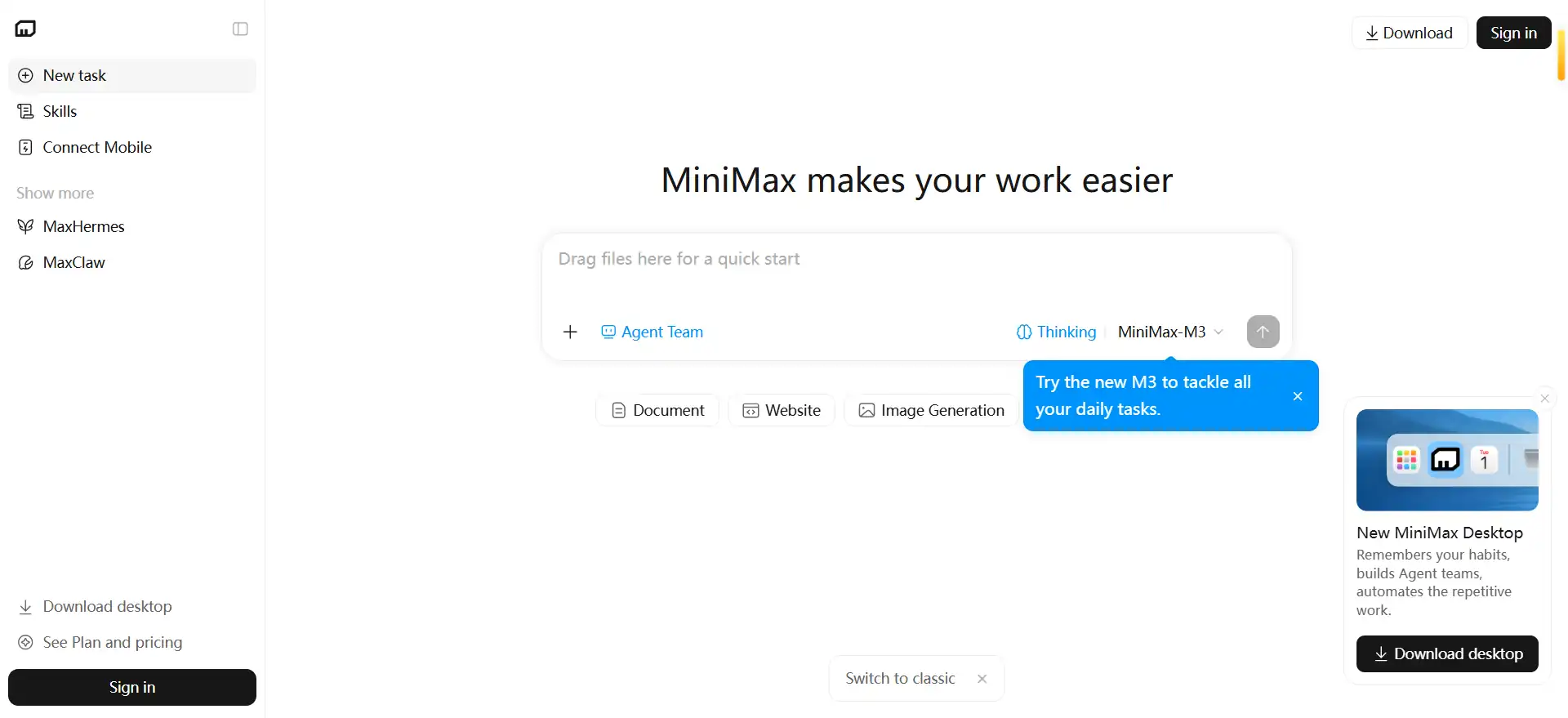 Mavis – By distributing my work to an AI team, the MiniMax Agent has finally grown a "brain".