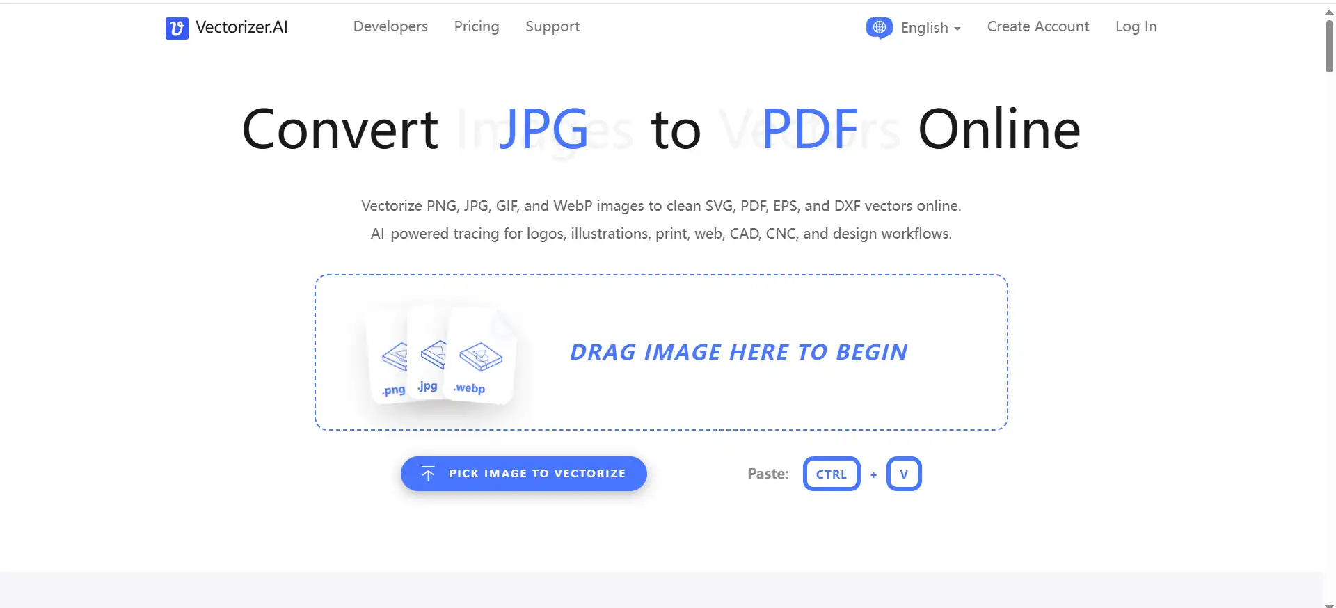 Vectorizer.AI — An AI-powered tool that transforms raster images into infinitely scalable vector graphics.