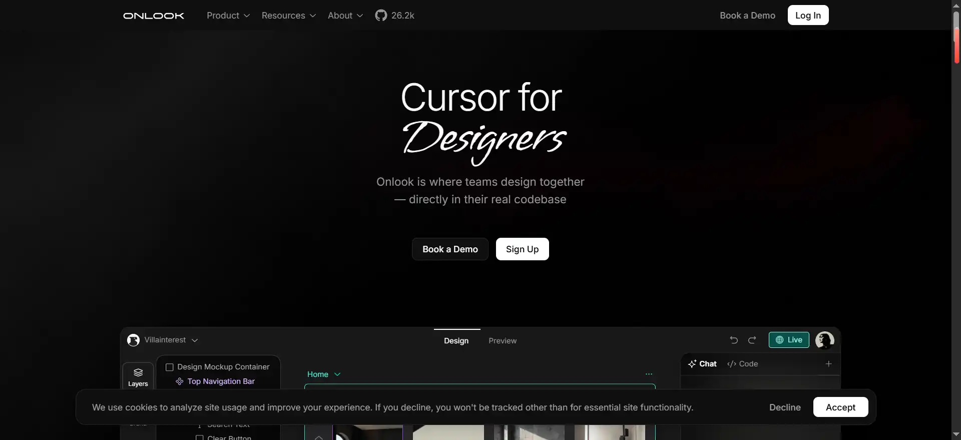 Onlook—an open-source, visual React design editor that finally allows designers and developers to find common ground within the same codebase.