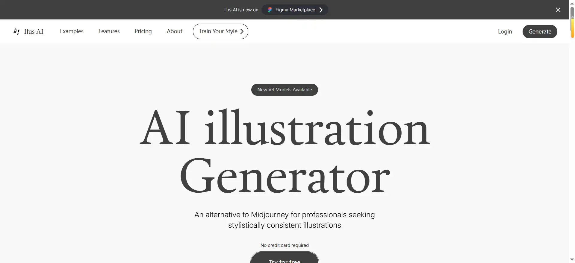 Ilus AI — A professional AI illustration tool that makes it easy to generate illustrations with a consistent style and supports SVG export.