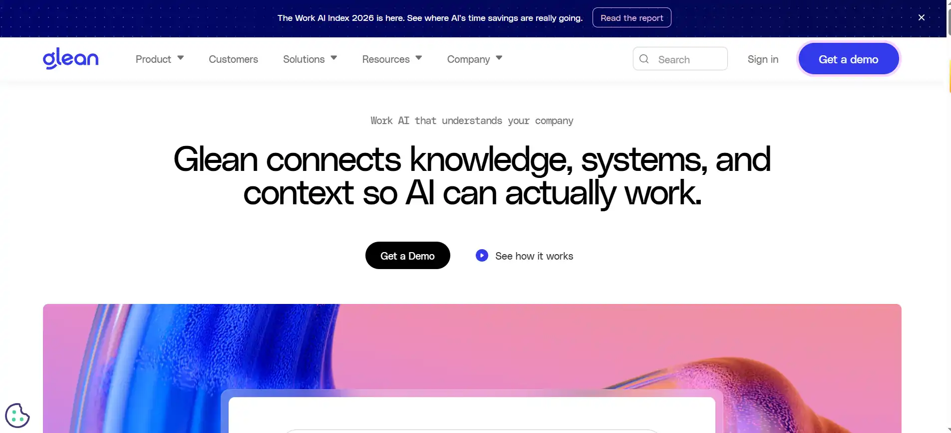 Glean—An enterprise-grade AI search and agent platform; a unified knowledge gateway connecting all your work tools.
