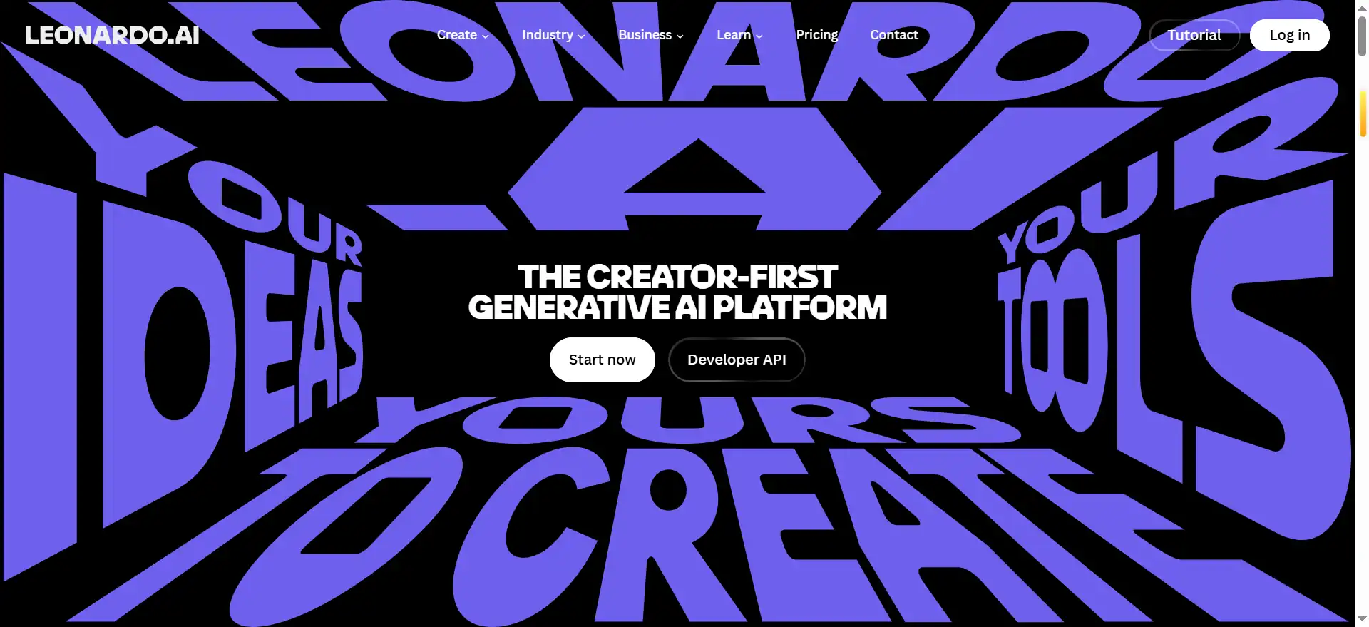 Leonardo AI - 领先的AI图像生成与创意设计平台，助力艺术家与设计师快速创作高质量视觉内容