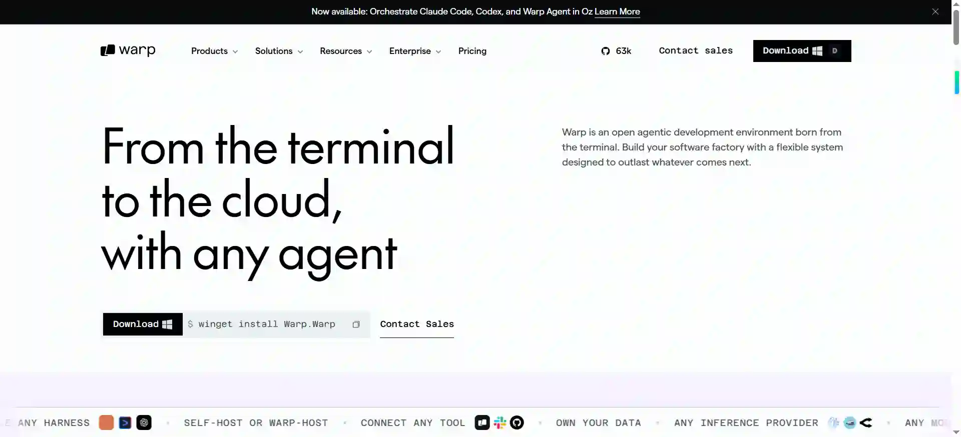 Warp - The Agentic Development Environment