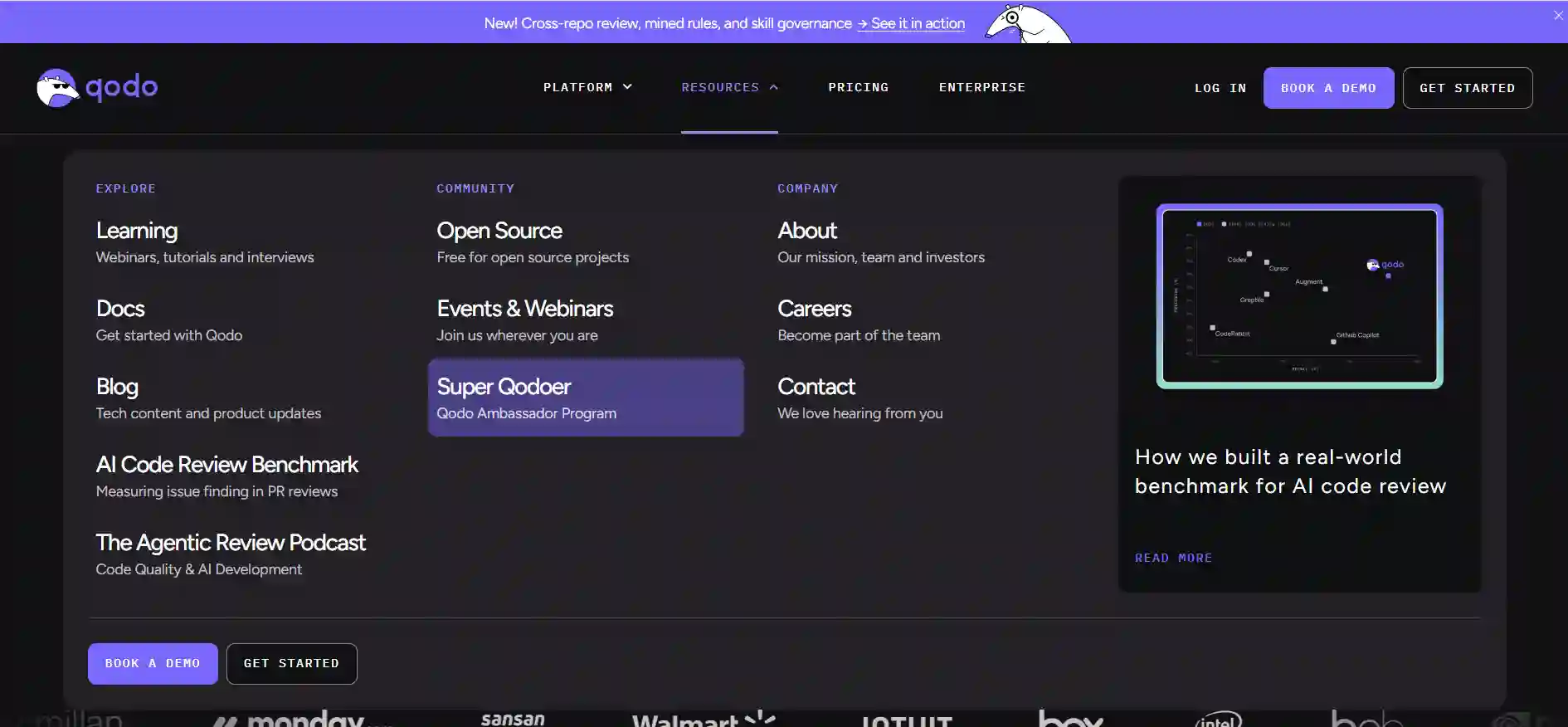 Qodo AI Code Review and Governance Platform