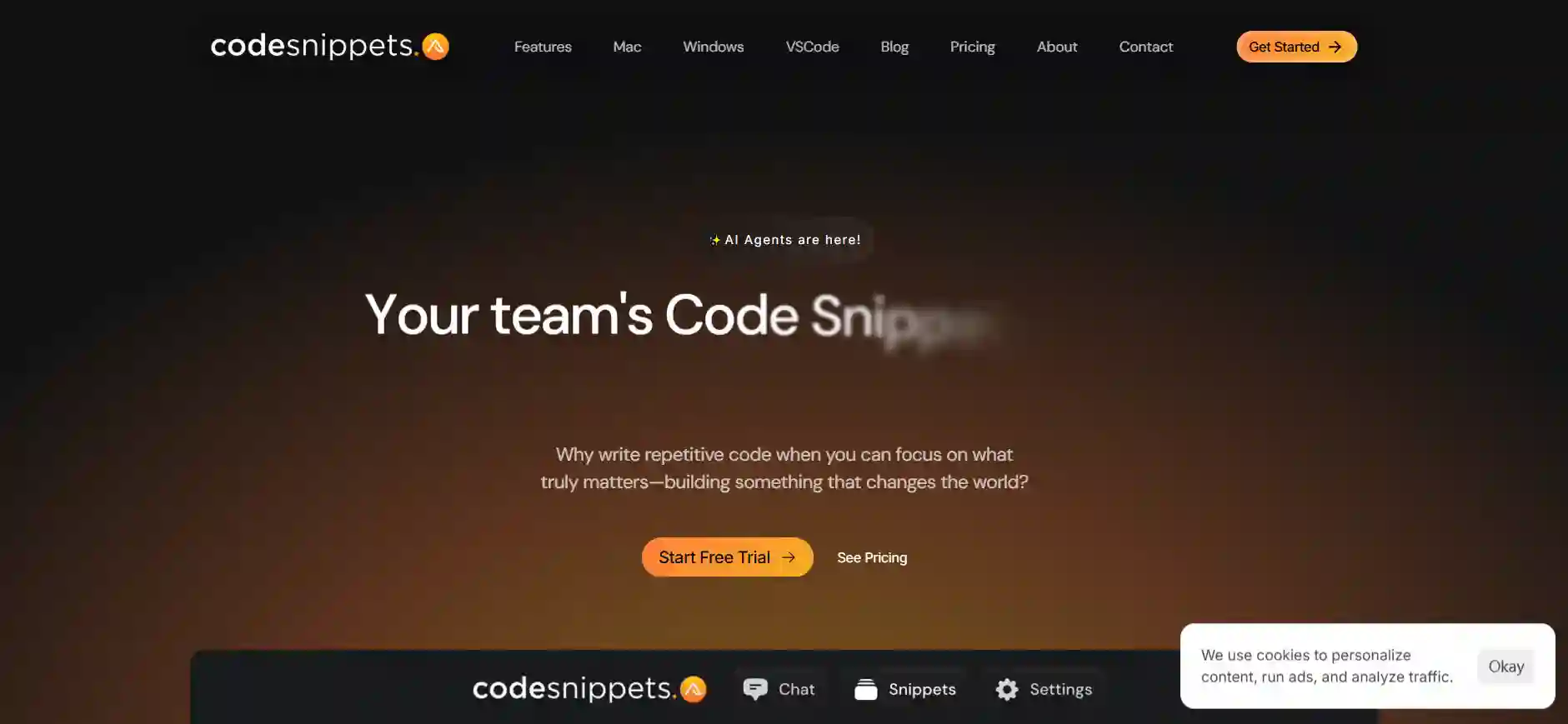 Code Snippets AI 代码片段智能管理工具