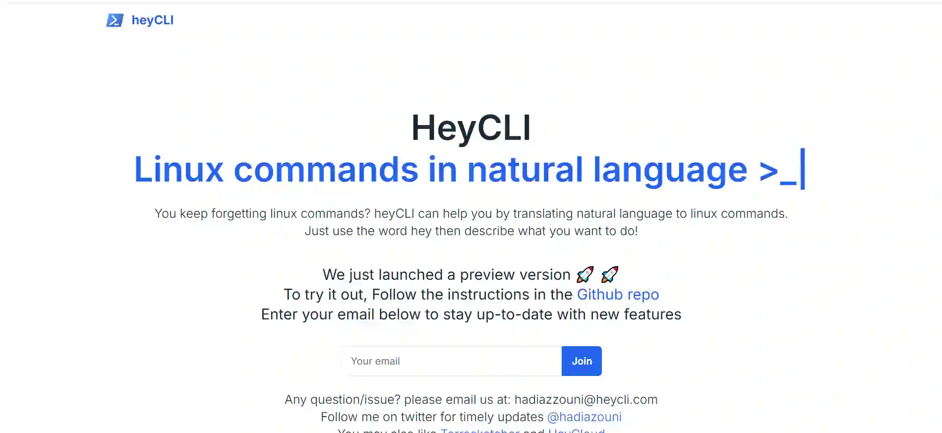 heyCLI - Your Copilot for Linux Commands