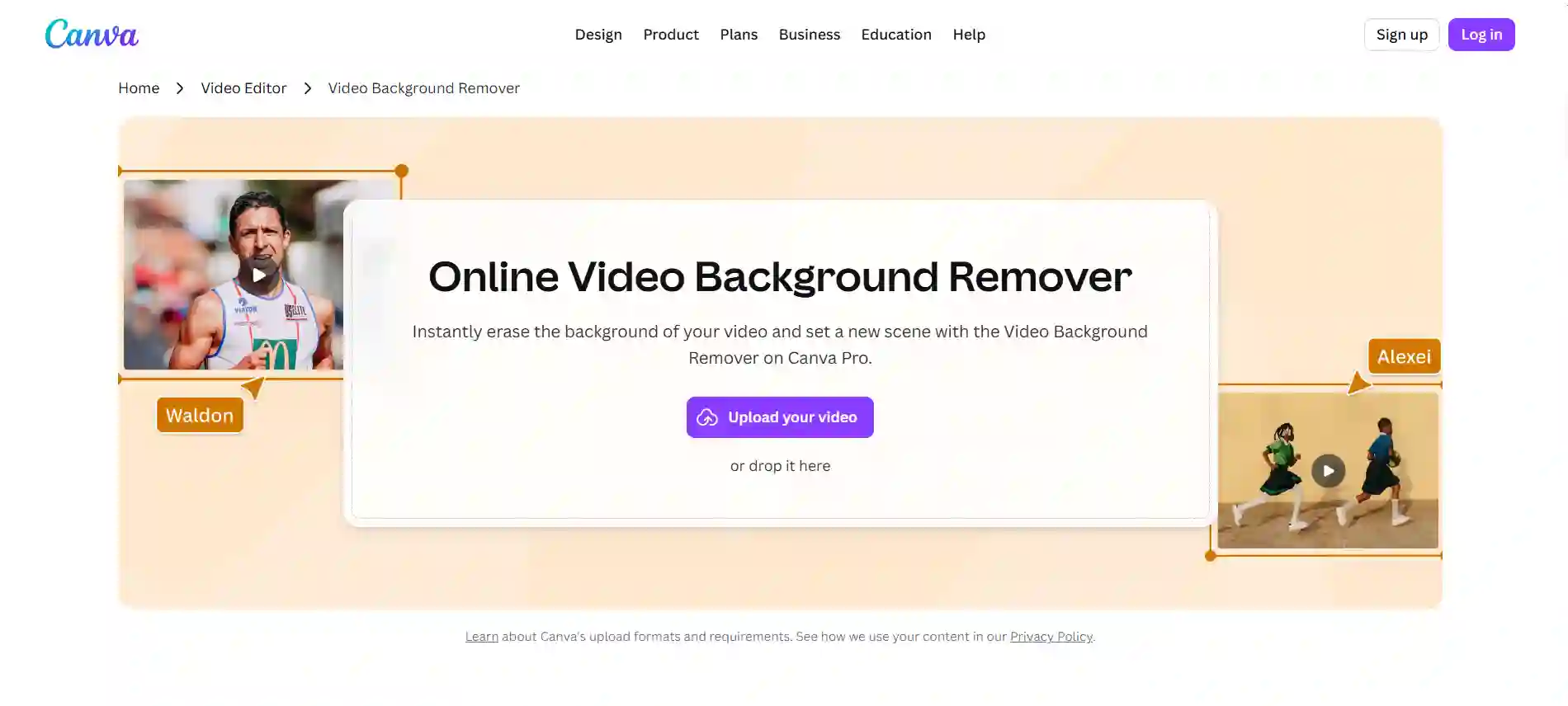 Unscreen 在线视频去背景工具，无需绿幕即可移除视频背景