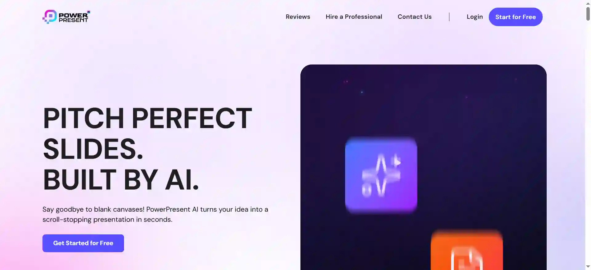 PowerPresent - AI Online Presentation Maker for Stunning Slides