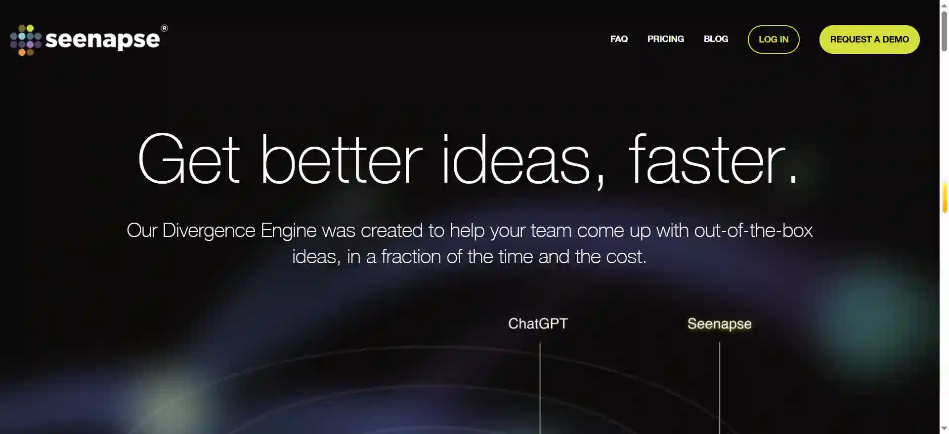 Seenapse AI - Creative Idea Generation Platform for Content and Marketing