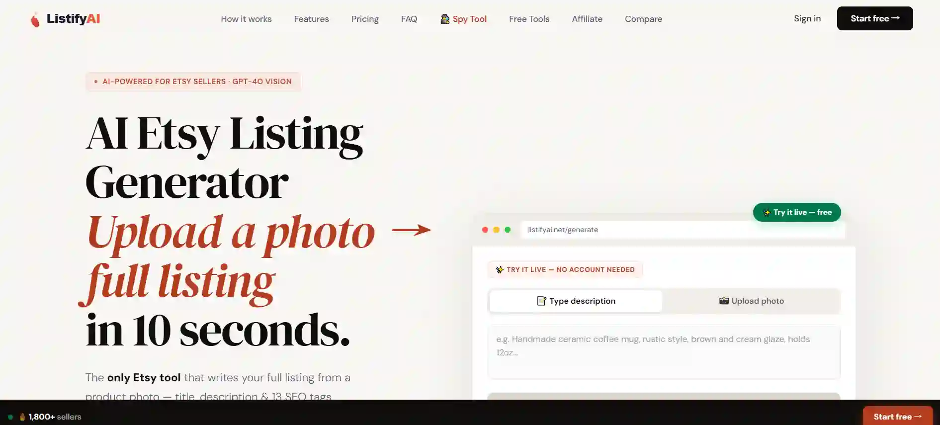 Listify AI Smart List Generator - AI-Powered Content and Checklist Creation Tool