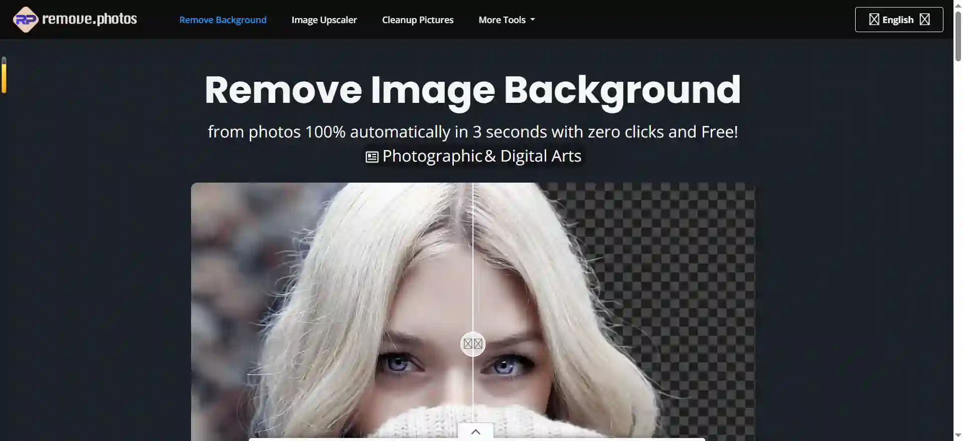 RemovePhotos Free Online Image Background Remover with Auto Cutout and Background Changer