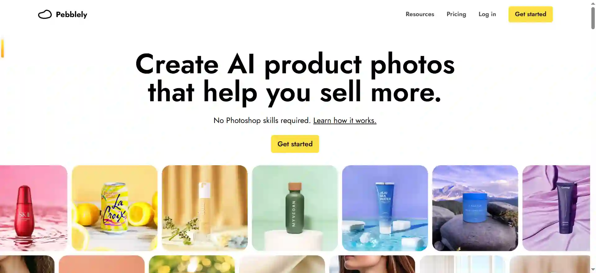 Pebblely AI Product Photography - Create Beautiful Product Photos in Seconds