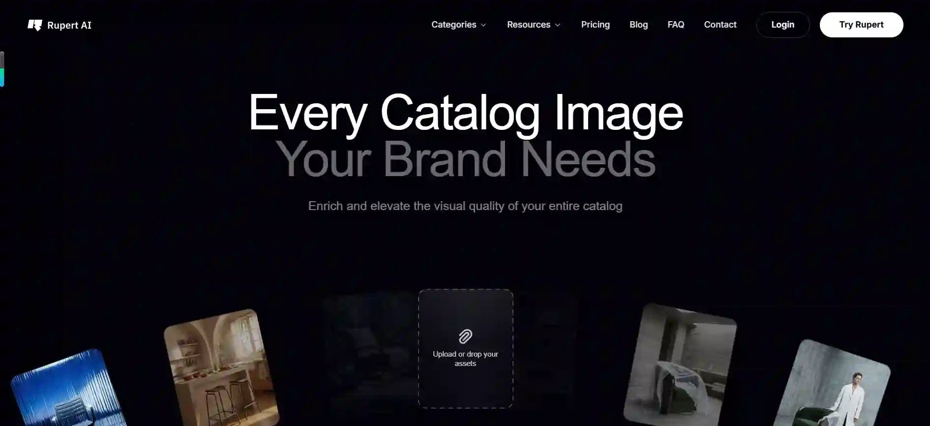 Rupert AI Catalog Photography Tool for Furniture Retailers