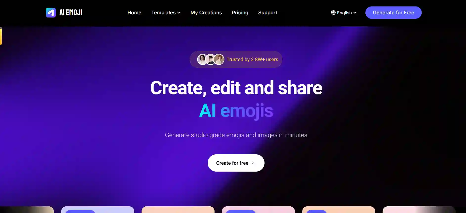 AI Emoji Free Generator - Create Unique Personalized Emojis Online