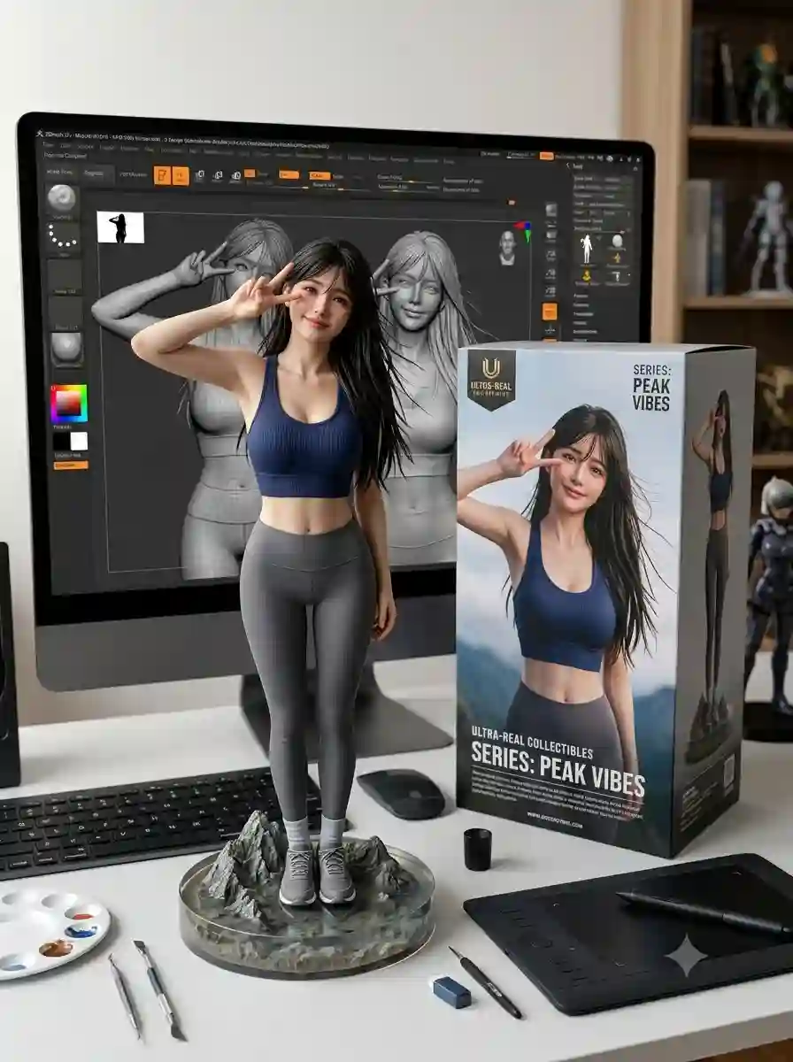 Ultra-Realistic 3D Figurine Character Customization - 2