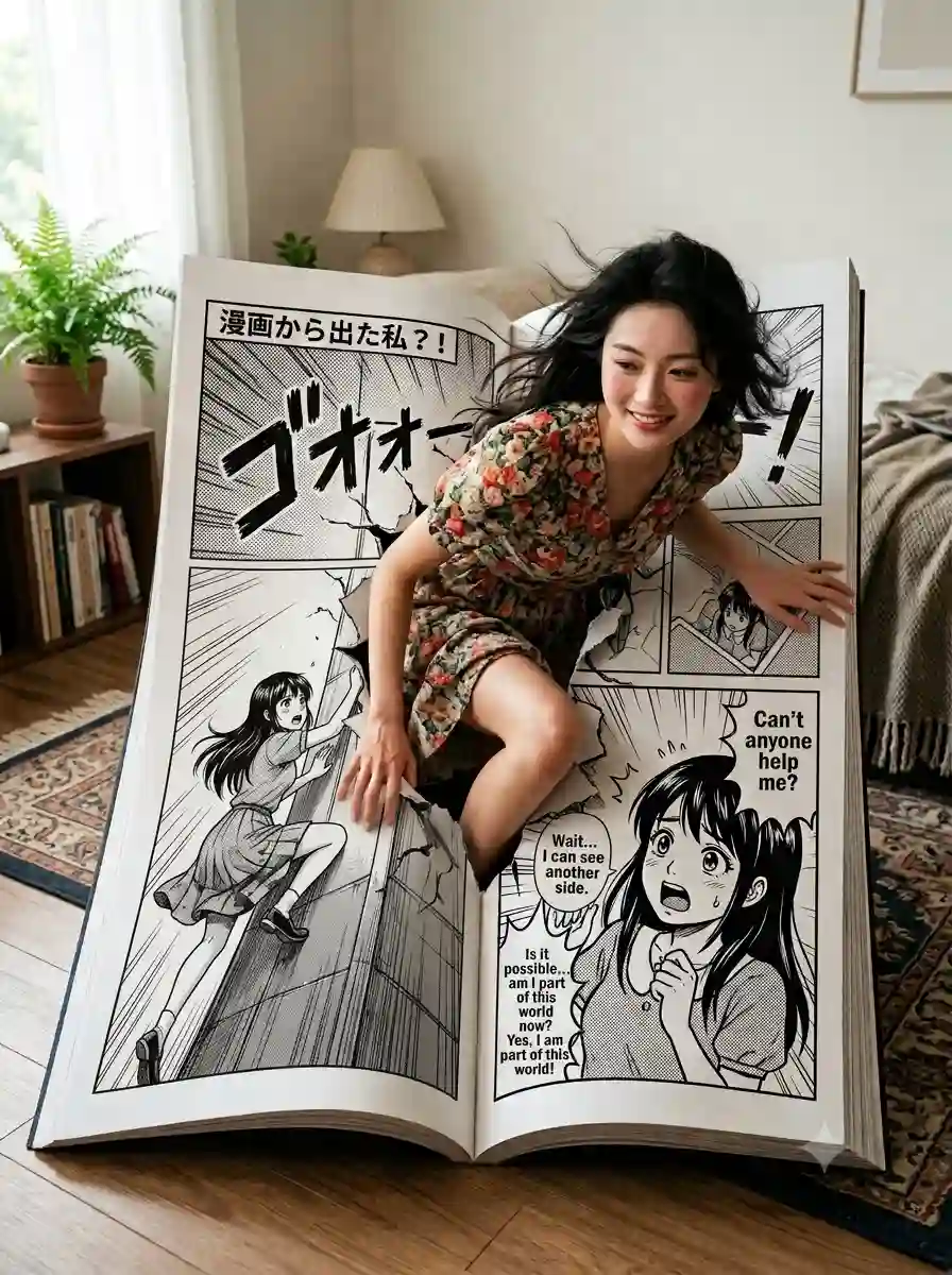 Breaking Boundaries: A Real-Life Encounter Emerging from Comic Pages - 2