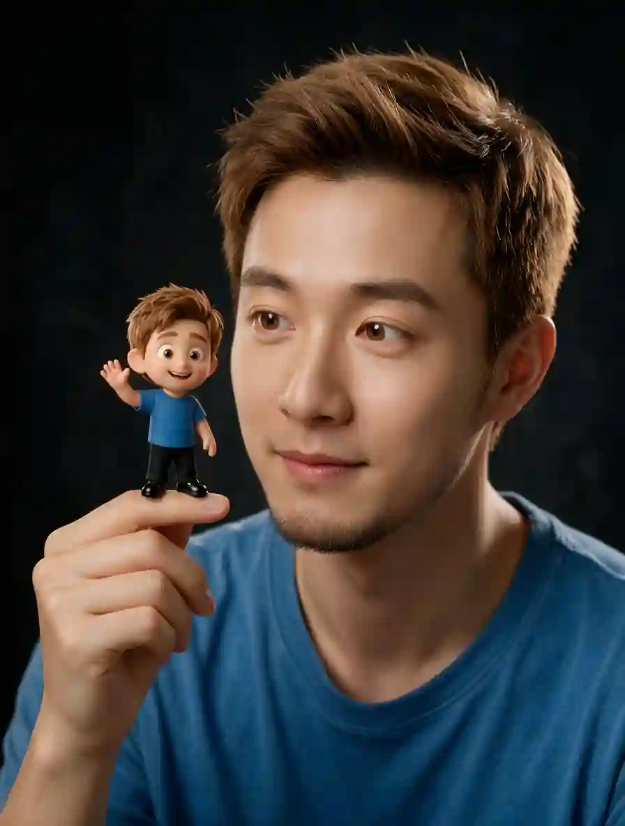 Miniature World on Fingertips: A Dreamy Fusion of Photorealism and 3D Animation - 1