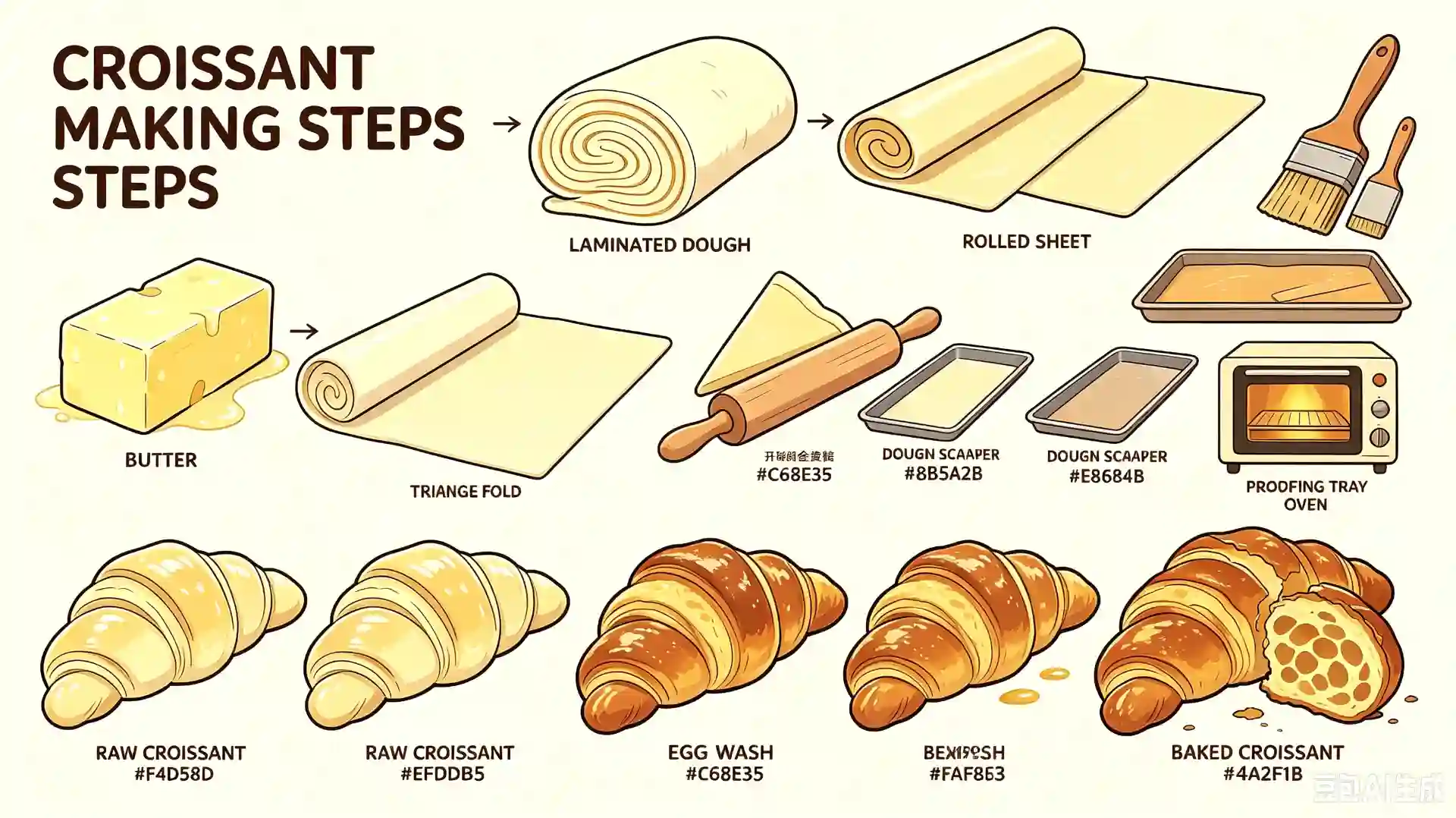 Ghibli Style Bakery Recipe Reference Sheet - 1