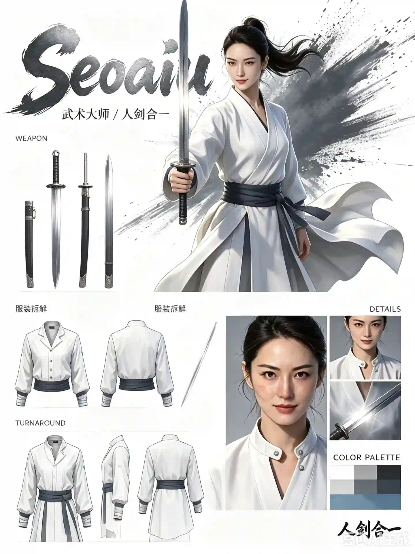 Jet Li Cinematic Character Bible: Blade and Body as One